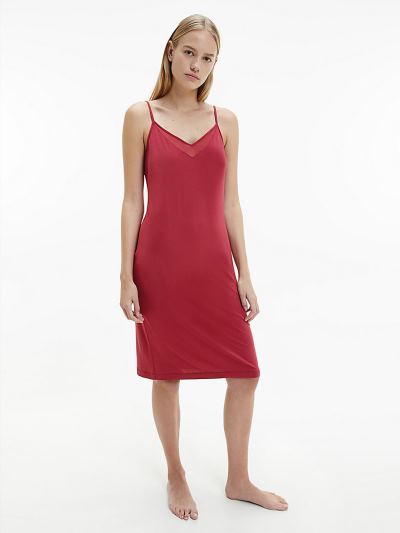 Calvin Klein Ruhák HU693201 | Calvin Klein Perfectly Fit Flex Női Hálóing MélyRózsaszín